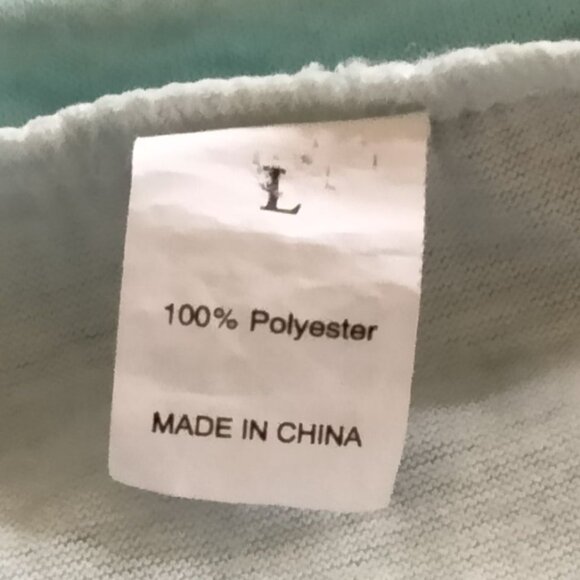 Womens Large Top Smooth As Tennessee Whiskey Graphic Long Sleeve Teal Ombre - Picture 8 of 9